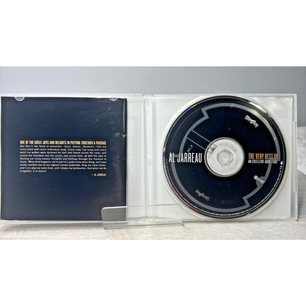 Al Jarreau – The Very Best Of: An Excellent Adventure (CD, 1994 Warner Bros.) Ja - Picture 3 of 5
